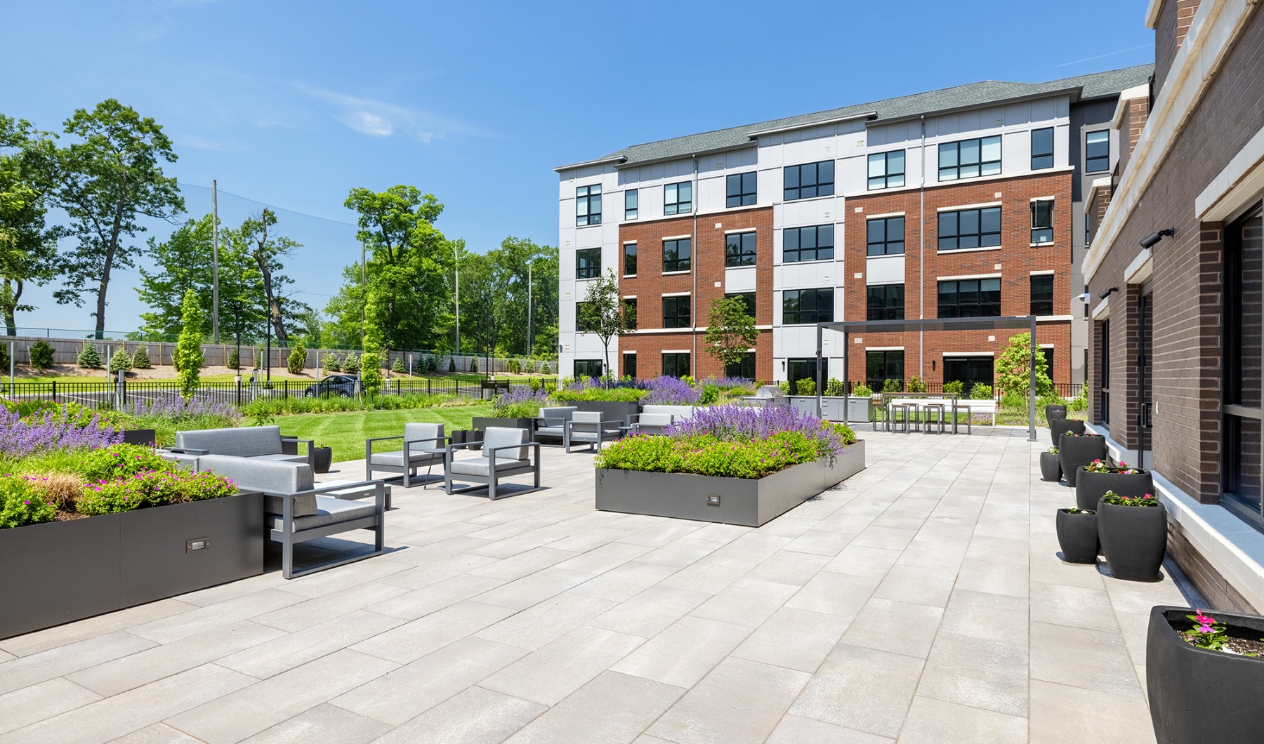 outdoor courtyard