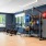 a gym with exercise equipment