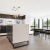 mail room with communal d table and chairs